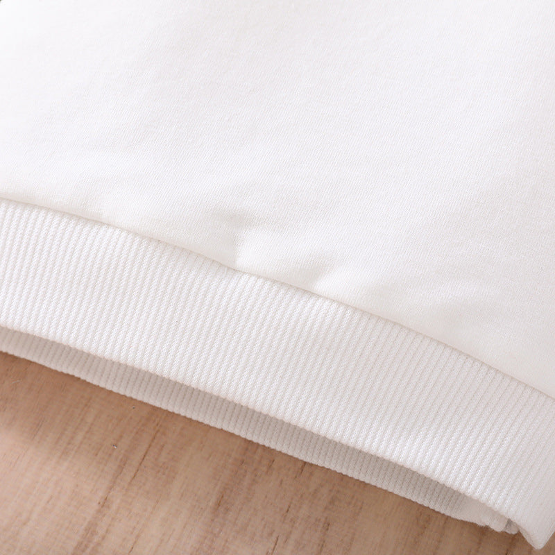 Infants & Toddlers Fall Long-Sleeved Plaid Sweatshirt – Fashion Top for Baby & Kids