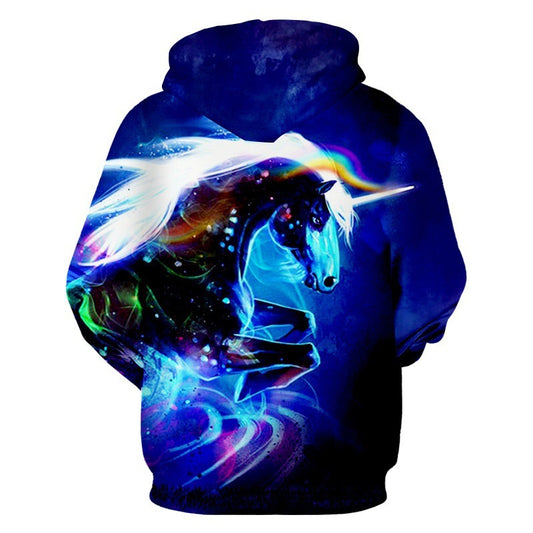 3D Digital Printing Long-Sleeved Sports Sweatshirt – Stylish Athletic Pullover