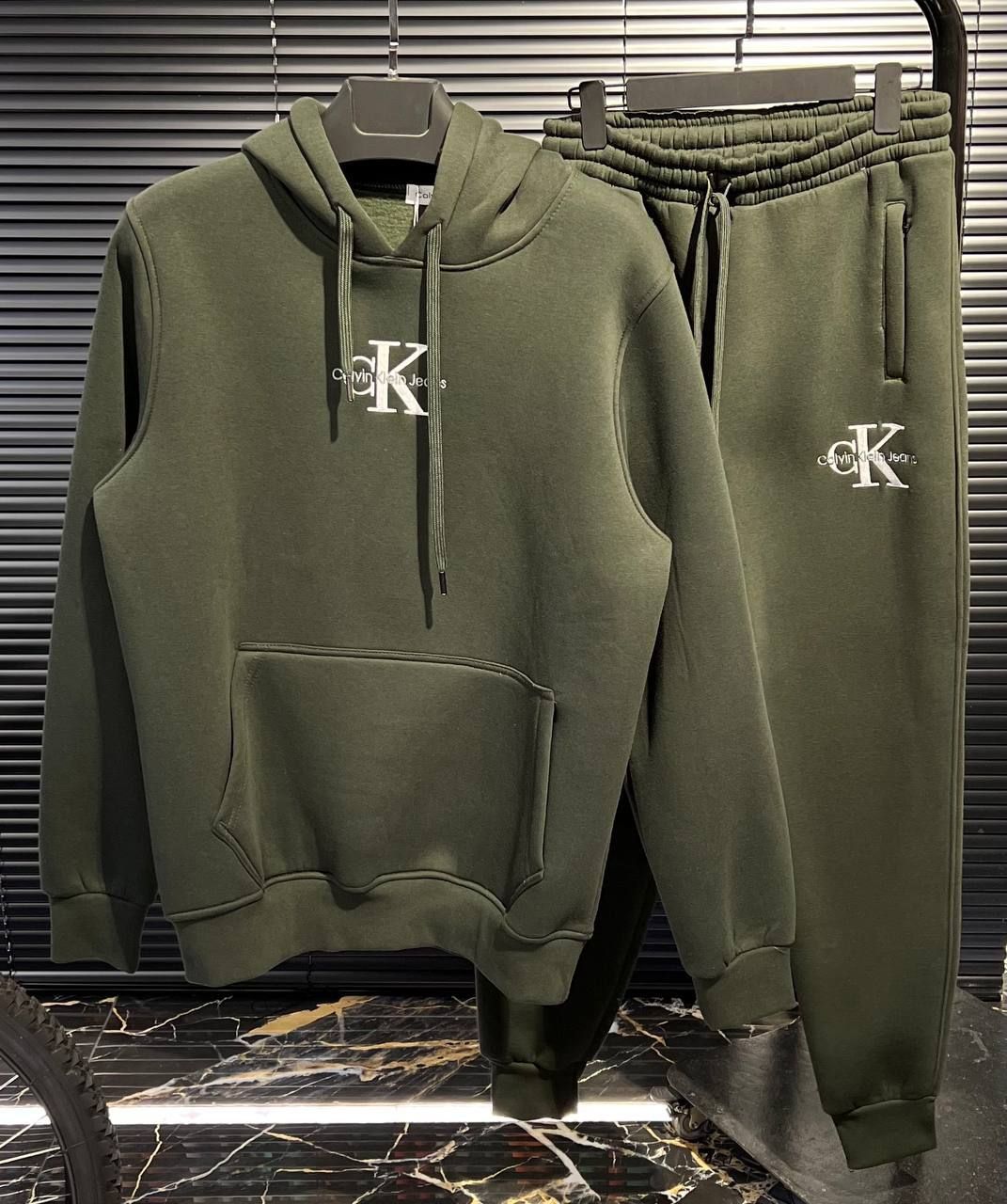 Calvin Klein Premium Winter Tracksuit – Hoodie + Lower |