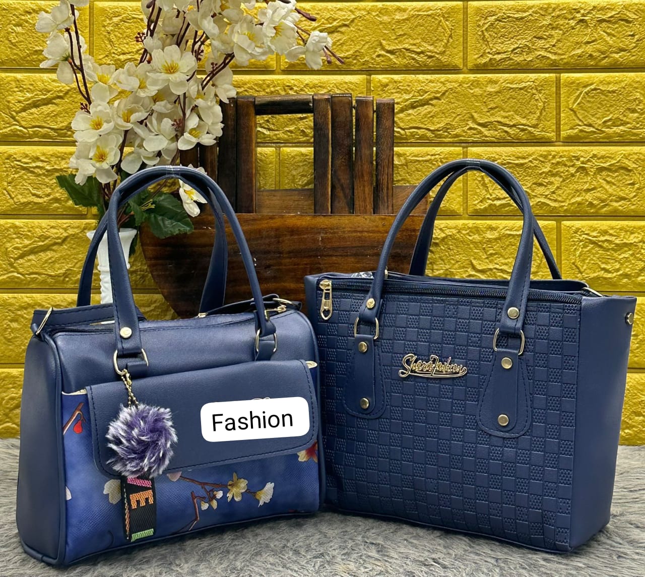 Ted Baker Sling Bag Combo – Big Size, Flower Material – New Arrival